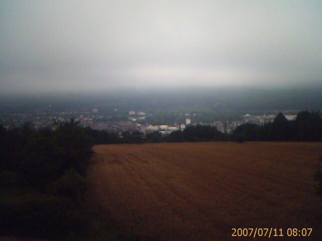 Blick über Trier Anfang Juli